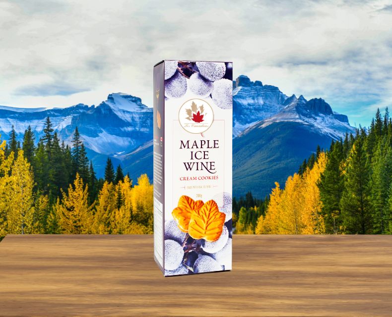 Biscuit fourré à l'Érable et au Vin de glace