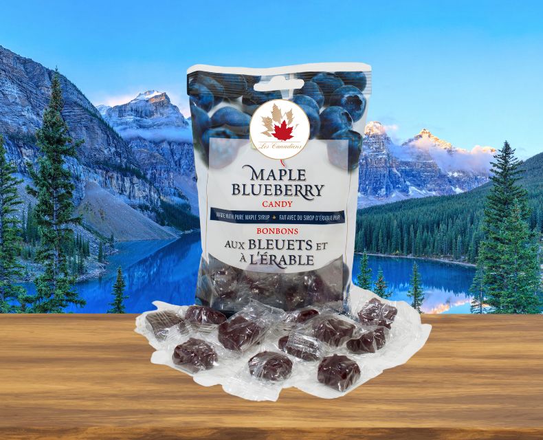 Bonbon Bleuet à l'érable (sachet de 90g)