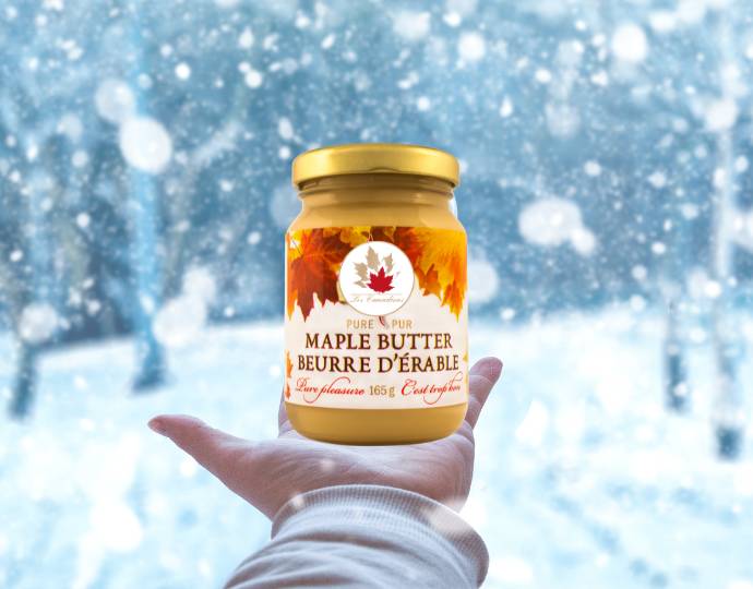 Beurre fondant,100% érable pot 160g